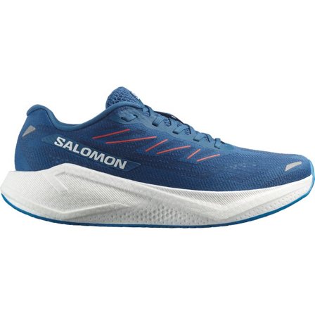 Salomon - Zapatillas de running para hombre Aero Blaze 3 - Dark Blue / White / Cherry Tomato - 44