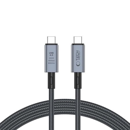 Tech-Protect USB-C till USB-C kabel Ultraboost 40GBPS PD 240W 1m