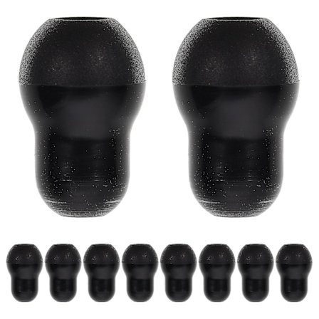 10 stycken silikonöronproppar för stetoskop, ersättningsdelar, mjuka tätande öronproppar, universella stetoskopöronproppar