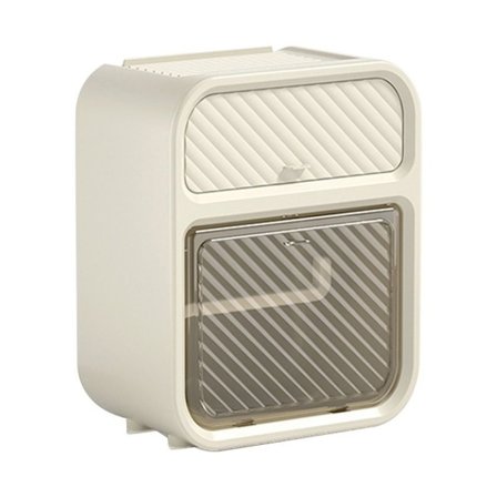 Papirholder Toalettvev Oppbevaringsboks HVIT