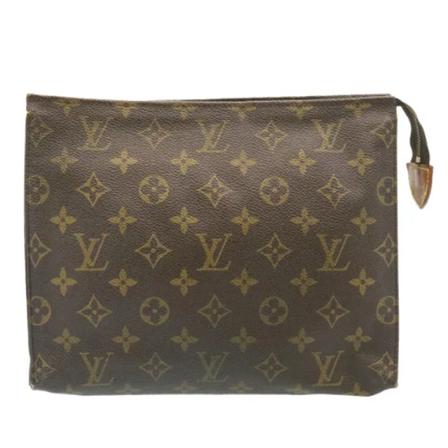 Louis Vuitton Vintage, Pre-owned Canvas pouches Bruin, unisex, Maat:ONE Size