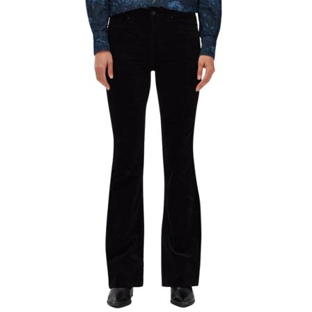 7 For All Mankind, Flared Jeans Zwart, Dames, Maat:W24