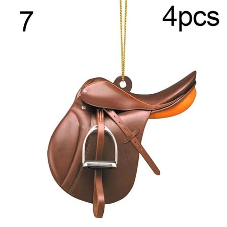 4 stk Bakspejl vedhæng Bil hængende ornament 7 7