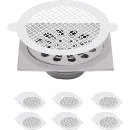 25 stk Hårfanger, Kjøkkenvaskfilter, Dusjfilter, Dusjhårfanger, Dusjfilter i Non-Woven Stoff for Dusj