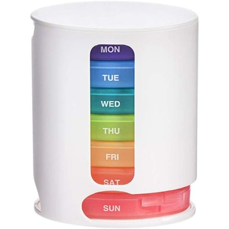 1 stk. 28-ruds Pilleboks Pilleboks Medicin Bærbar