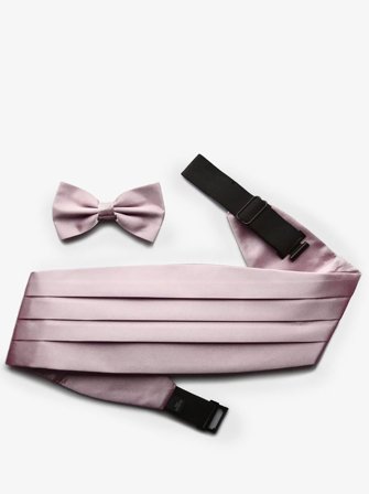 John Henric Men's Rosa Kummerbund Size Onesize