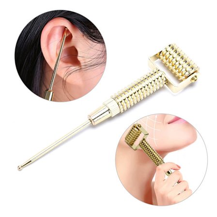 Face Massager Metal Roller Hälsovårdsverktyg