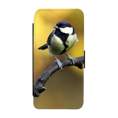 Fågel Talgoxe iPhone 12/iPhone 12 Pro Flip Mobilfodral