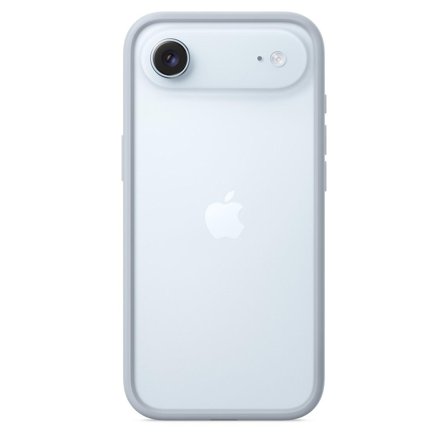 Apple Bumper for mobile phone - reinforced polycarbonate plastic - light blue - for iPhone Air