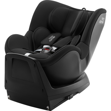 Britax Römer DUALFIX PLUS von 0 bis 4 Jahre l von 40 bis 105 cm l ISOFIX Schwarz