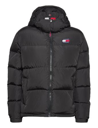 Tjw Alaska Puffer Foret Jakke Sort Tommy Jeans