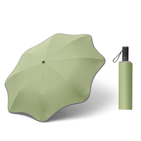 Heijastava py re anti-leima aurinkovarjo anti-ultravioletti t ysi lasikuitu luuranko 8 kylkiluuta (vinyyli matcha vihre )