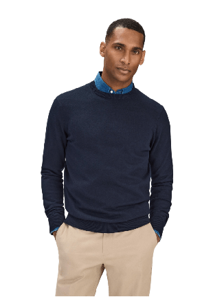 John Henric Cotton Crew Neck Sweater (sean) Tröjor Herr XL