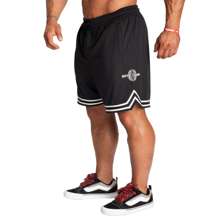 Better Bodies Träningsshorts Svart Vit