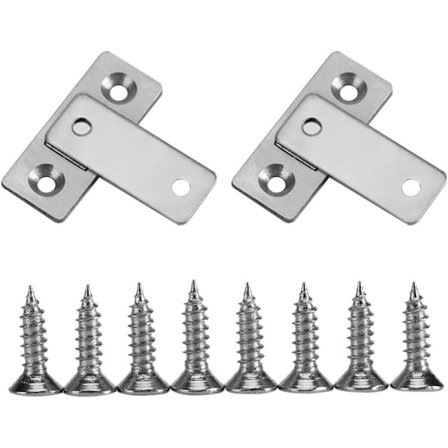 Skåp Magnetisk Dörrlås Ultra-Thin Hållbar Kraftfull Kit med Skruvar Mag