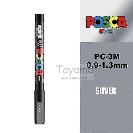 Uni Posca PC-3M Fin Tusj 0,9-1,3 mm Vannbasert 24 Farger Kunstmarkører[JUN]