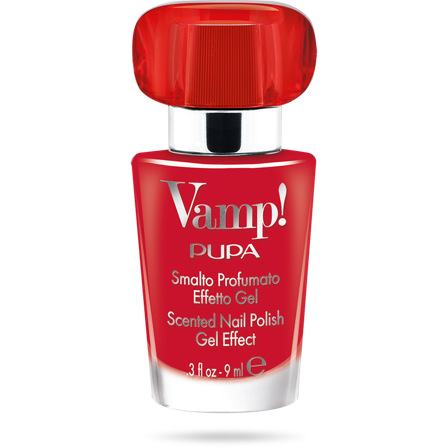 Pupa Vamp Smalto Profumato Effetto Gel 211 Scarlet Red 9ml