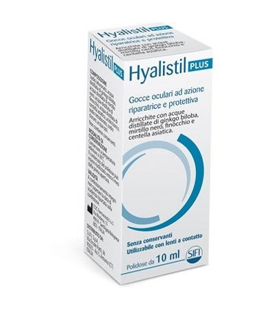 Hyalistil Plus Gocce Oculari 10ml