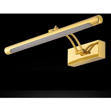 9W Hvit LED Vegglampe Bad Speil 40cm Gull