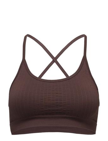 Seamless Bra Top Lingerie Bras & Tops Sports Bras - ALL Punainen Filippa K Soft Sport