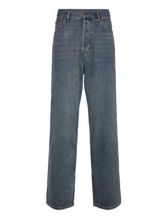 Weekday Astro Mid Rise Loose Baggy Leg Jeans - Blue - 31 x 30
