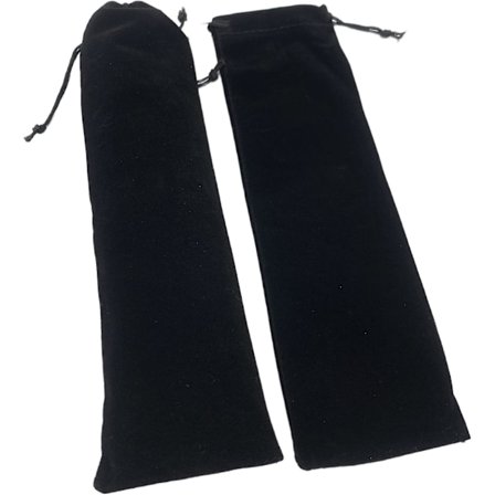 Pakke med 12 fløyelsposer med snøring, gavepose i fløyel for smykker, bryllup og