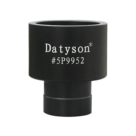 Full Metal 0,965'' till 1,25'' Teleskop Okular Adapter (24,5mm till 31,7mm) - Svart