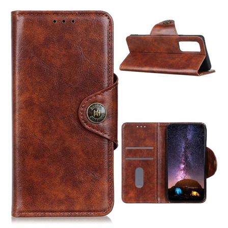 Samsung Galaxy A52 / A52s - KHAZNEH Plånboksfodral - Brun Brown Brun