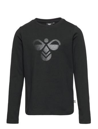 Hmlglitter T-Shirt L/S Black Hummel
