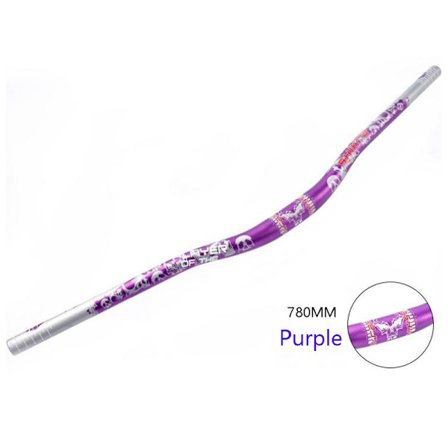 Mountainbike-styre Speed Down Offroad Extended Swallow-s Purple 780MM