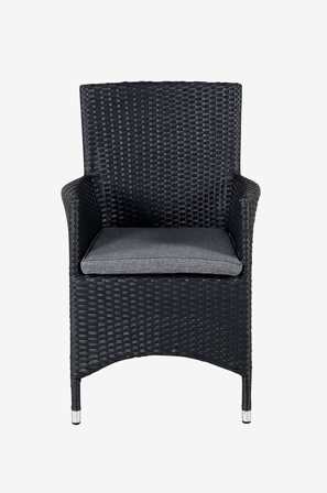 Venture Home - Armstol Malin 2-pk - Svart - Spisestoler - Fra Homeroom