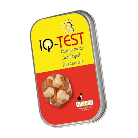 IQ-test Bambu 3D-pussel i metallask Rund knut