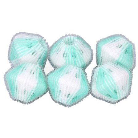 6 st Återanvändbara Hårfångare Tvättbollar Tvättmaskin Hushåll Typ A