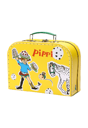PIPPI Pappväska 25 Cm Utklädnad Unisex Gul 25CM