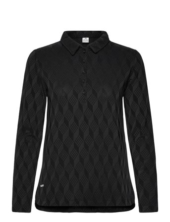 Daily Sports | Graphic Jaquard Ls Poloshirt | M