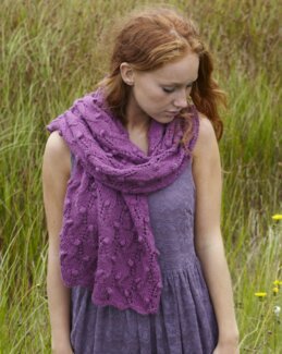 Strikkeoppskrift Skjerf - Svarta Fåret