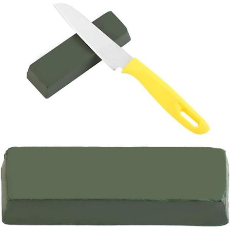 Ekstra fin pussemasse poleringsmasse fin grønn pussemasse lær strop sliping poleringsmasse