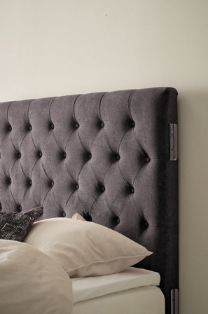 Jotex - Sengegavl 120 Cm Mørk grå - SKENE - Kjøp Sengegavler hos Jotex