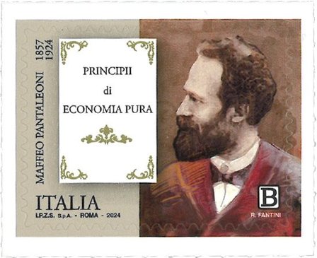 Italien - Maffeo Pantaleoni - Postfrisk frimærke