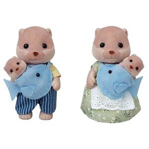 Sylvanian Families Splashy Otter Family 3 - 12 years - Dolls and doll houses - 3 - 12 years - Beige