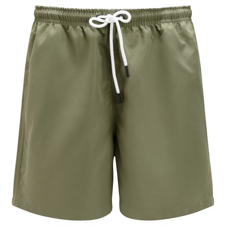 Dybe Lavgrønne Badeshorts til mænd - Badeshorts