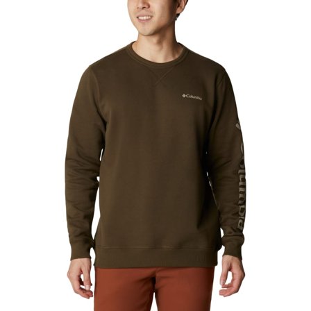 Columbia Montrail Men ́s Columbia Logo Fleece Crew Men long-sleeved sweaters Green XL