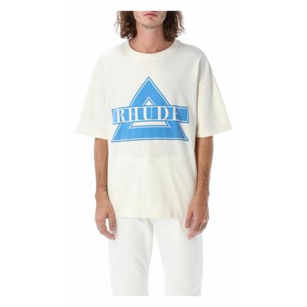 Rhude T-Shirts vit, Herr, Herr, Storlek: M