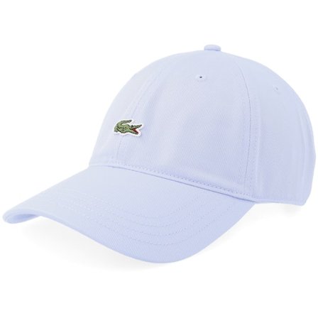 Lacoste - Sininen unconstructed Lippis - Cap Woven Sky Dad Cap @ Hatstore