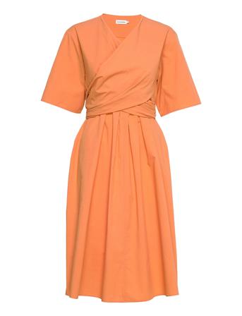 Dagrun Solid Dress Orange Marimekko