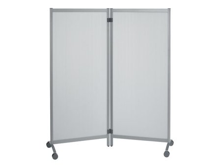 Paperflow Skärmvägg på hjul matt plast - Lyreco - Kontorsmöbler och inredning - Skärmar - Golvskärmar