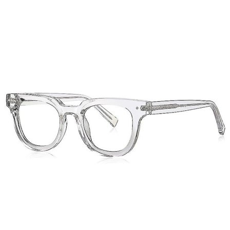 Nya trendiga gradient-fyrkantssolglas med blått ljusfilter, utbytbara linser, risnaglar, enkel design