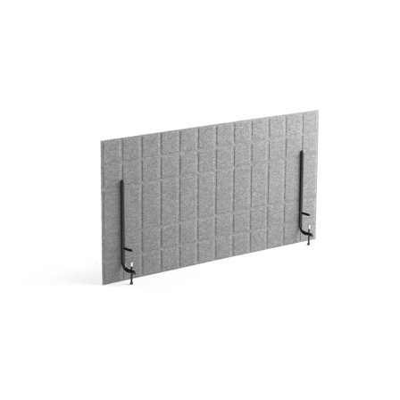 Tischteiler SPLIT, 1200 x 600 mm, hellgrau