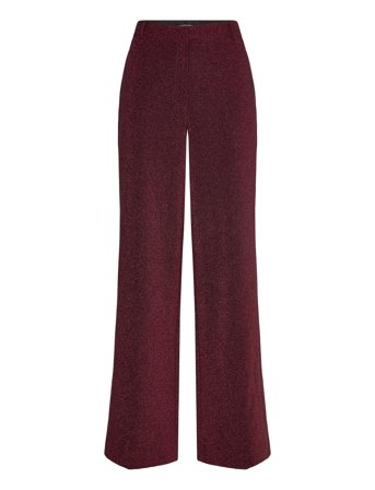 Dante6 Dante6-Noemia Lurex Pants - Burgundy - 42