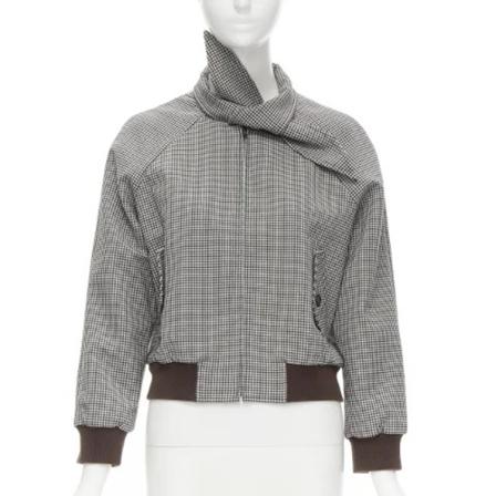 Balenciaga Vintage Pre-owned Uld overtj Brun, Dame Vintage Jakker